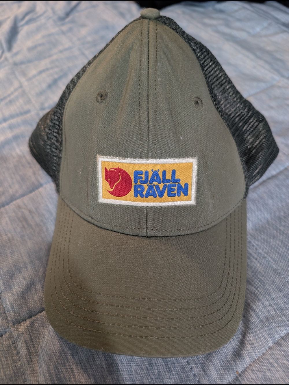 Fjallraven Vardag Langtradarkeps Classic Trucker Hat Green Adjustable Unisex S/M